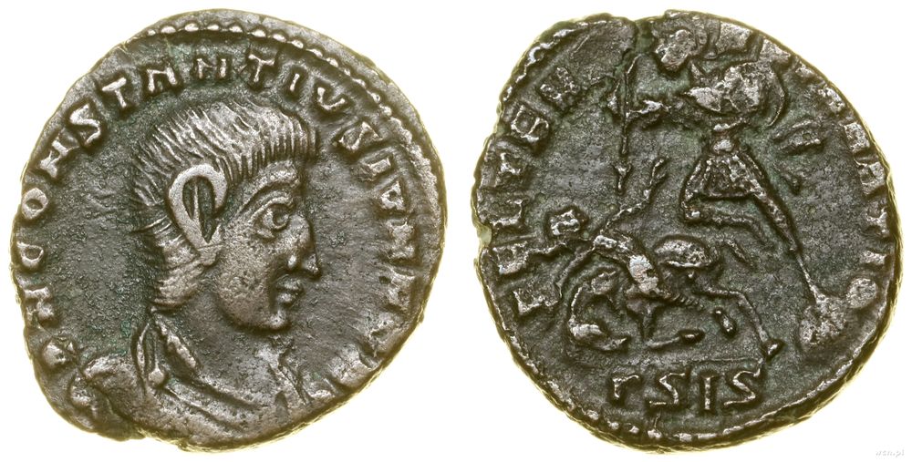 Cesarstwo Rzymskie, follis, (351–354)
