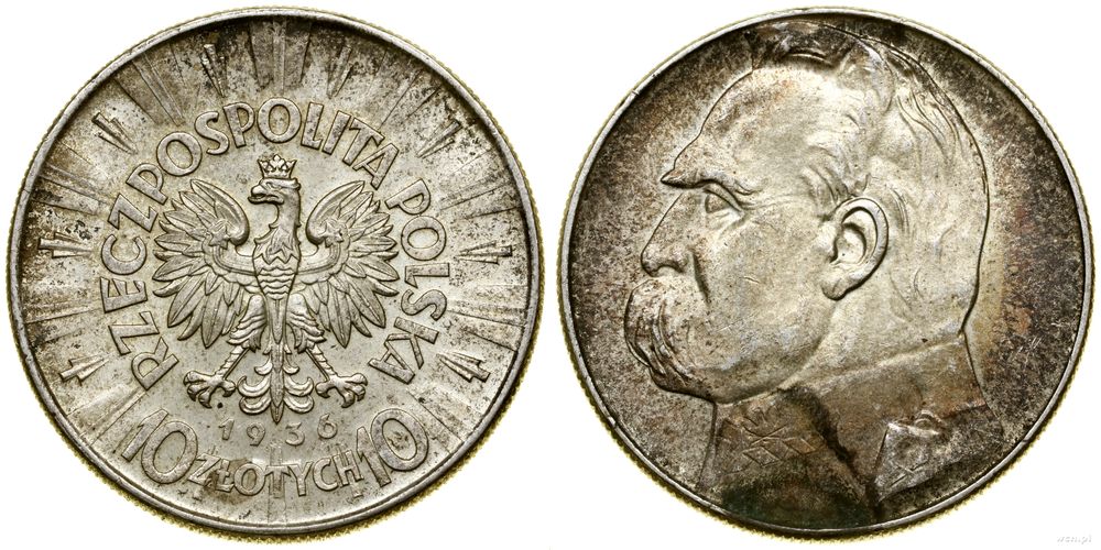 Polska, 10 złotych, 1936