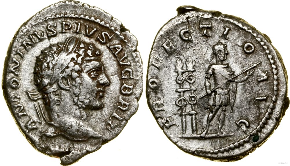 Cesarstwo Rzymskie, denar, (210–213)