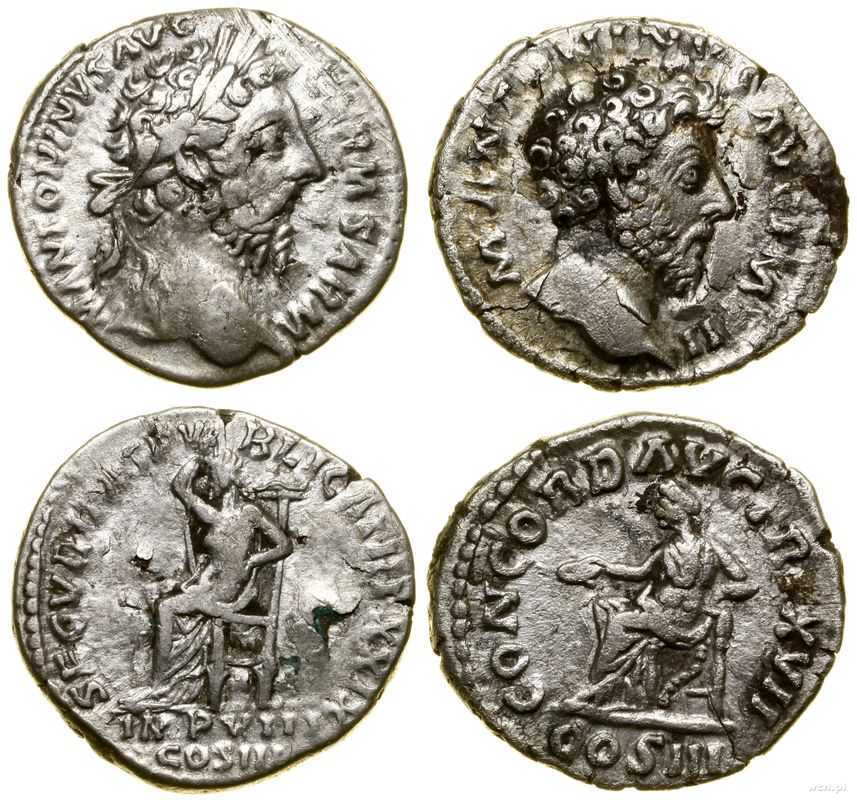 Cesarstwo Rzymskie, zestaw 2 x denar