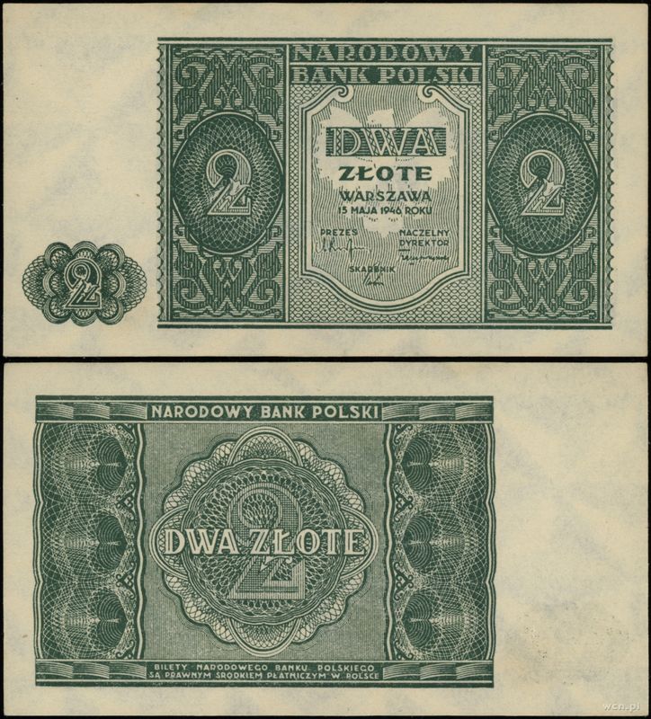 Polska, 2 złote, 15.05.1946