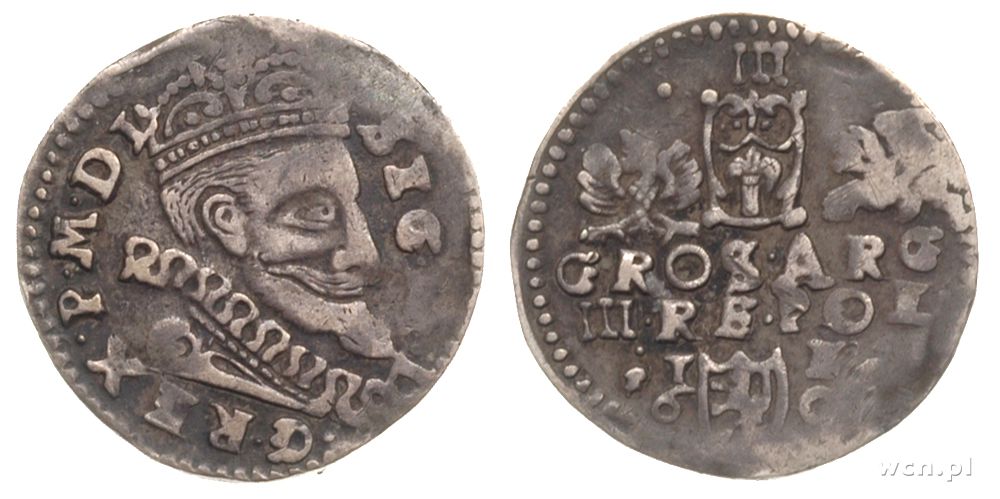 Polska, trojak, 1601