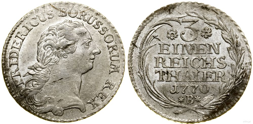 Niemcy, 1/3 talara, 1770 B