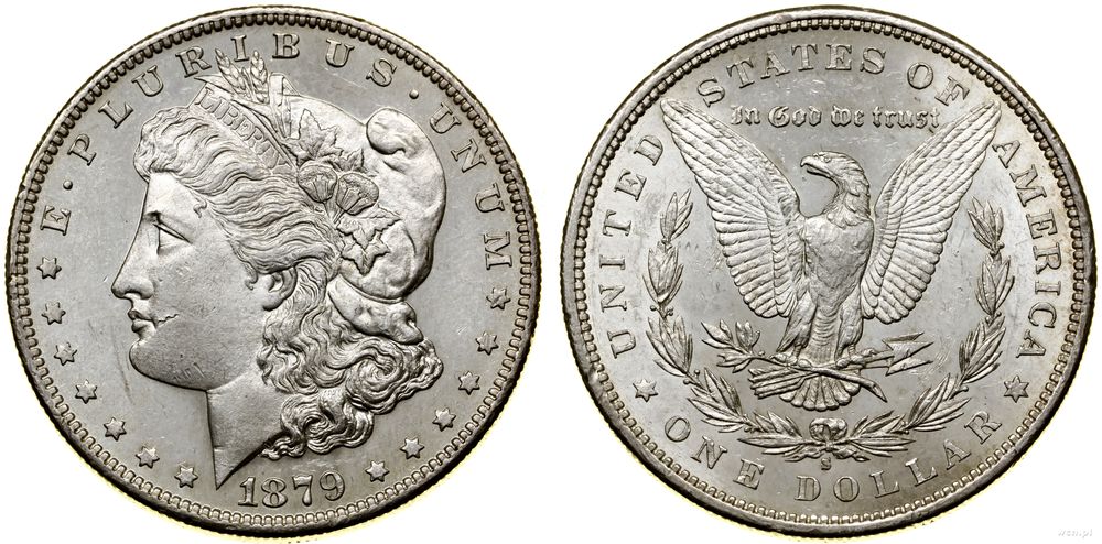 Stany Zjednoczone Ameryki (USA), 1 dolar, 1879 S