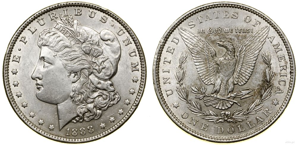 Stany Zjednoczone Ameryki (USA), 1 dolar, 1888