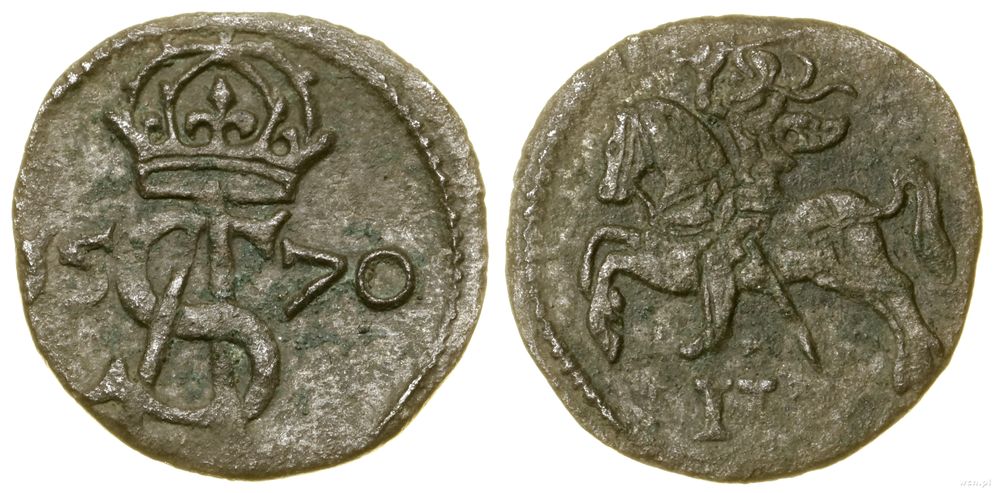 Polska, dwudenar, 1570