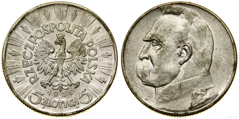 Polska, 5 złotych, 1935