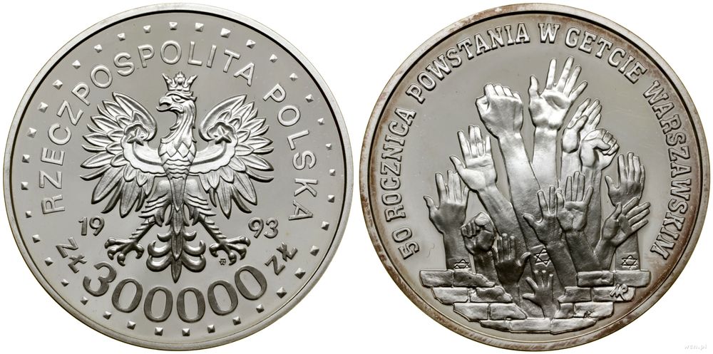 Polska, 300.000 złotych, 1993