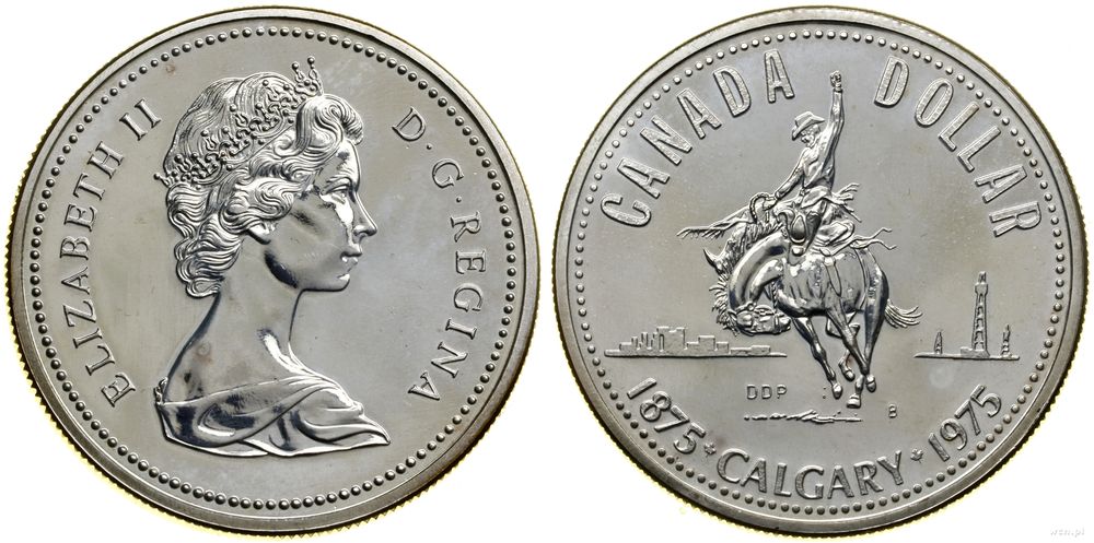 Kanada, 1 dolar, 1975