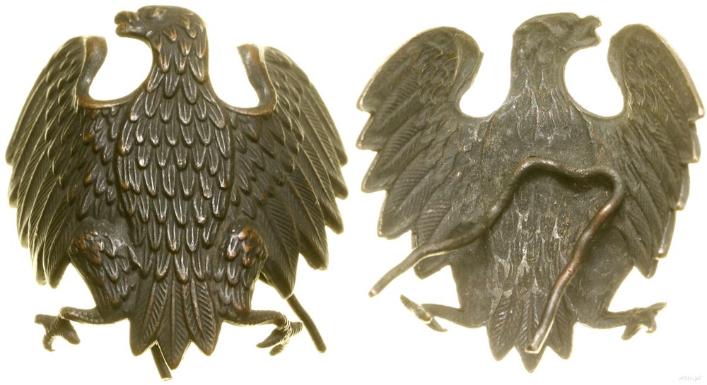 Polska, Orzeł do czapki, (1943–1945)