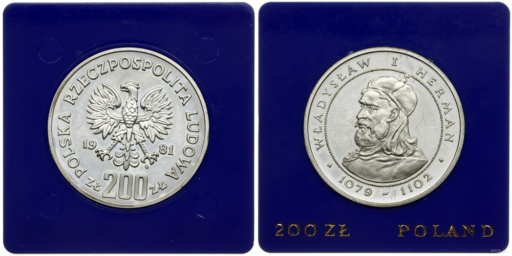 Polska, 200 złotych, 1981