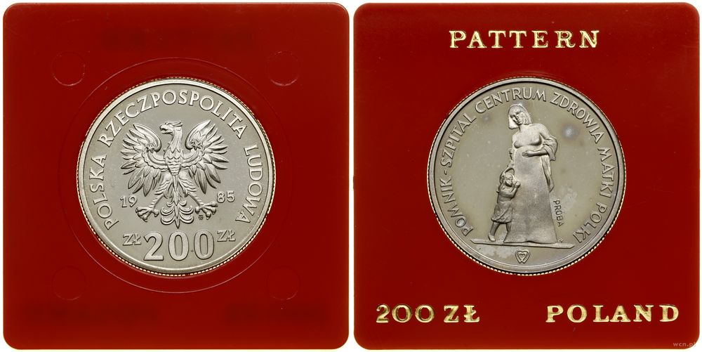 Polska, 200 złotych, 1985