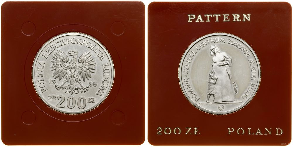 Polska, 200 złotych, 1985