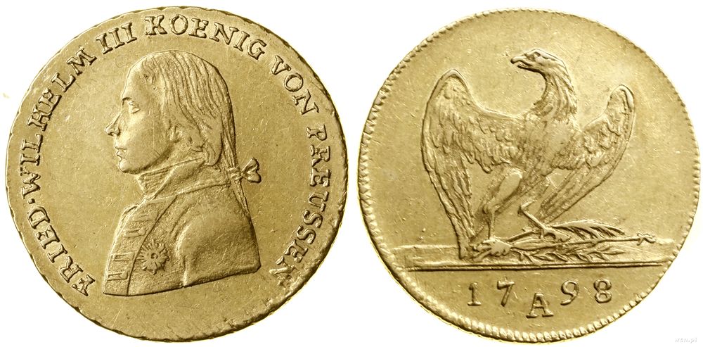 Niemcy, friedrichs d’or, 1798 A