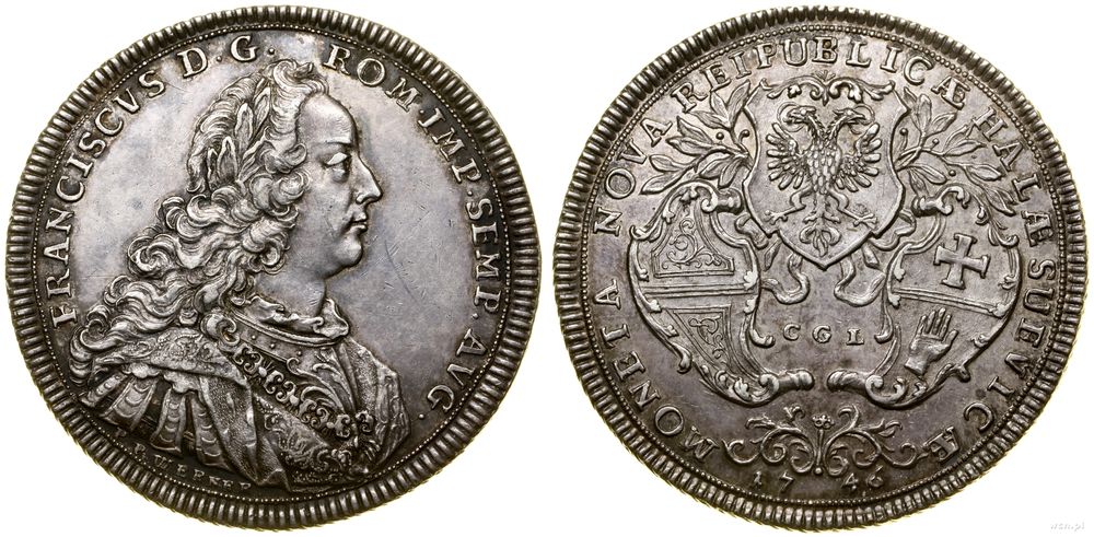 Niemcy, półtalar, 1746
