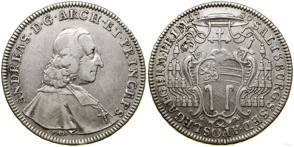 Austria, talar, 1750