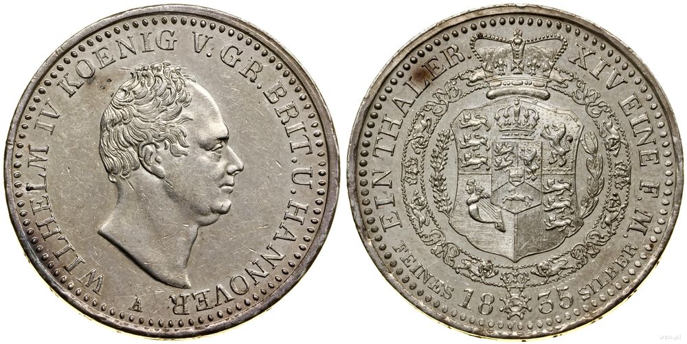 Niemcy, talar, 1835 A