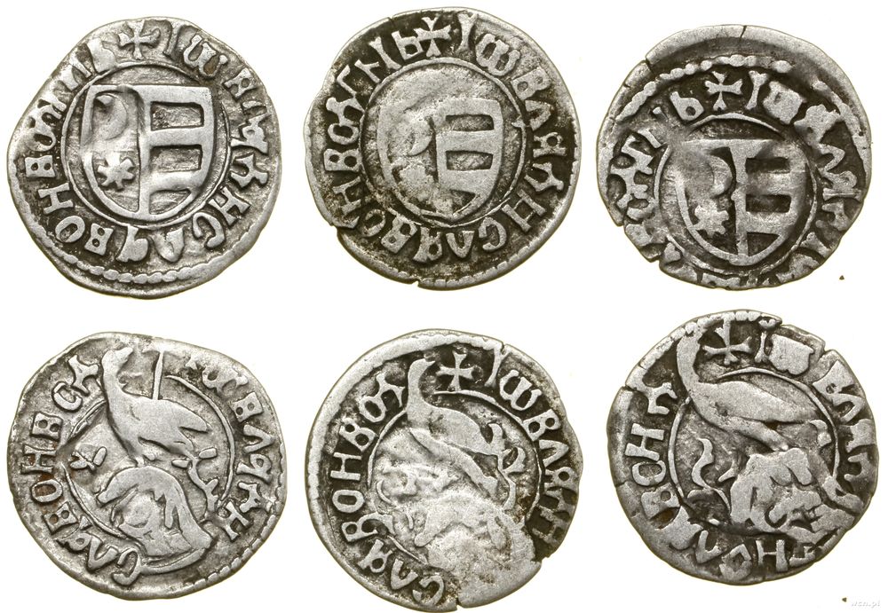 Hospodarstwo Wołoskie, zestaw 3 x dinar