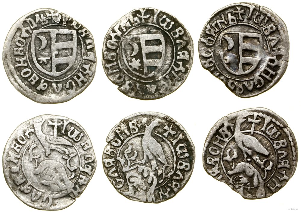 Hospodarstwo Wołoskie, zestaw 3 x dinar