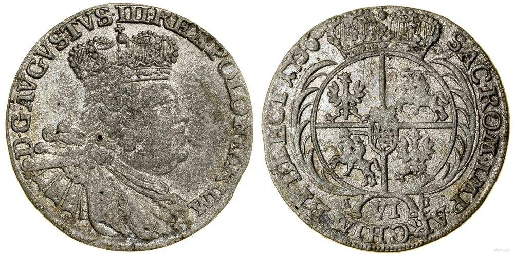 Polska, szóstak, 1756 EC
