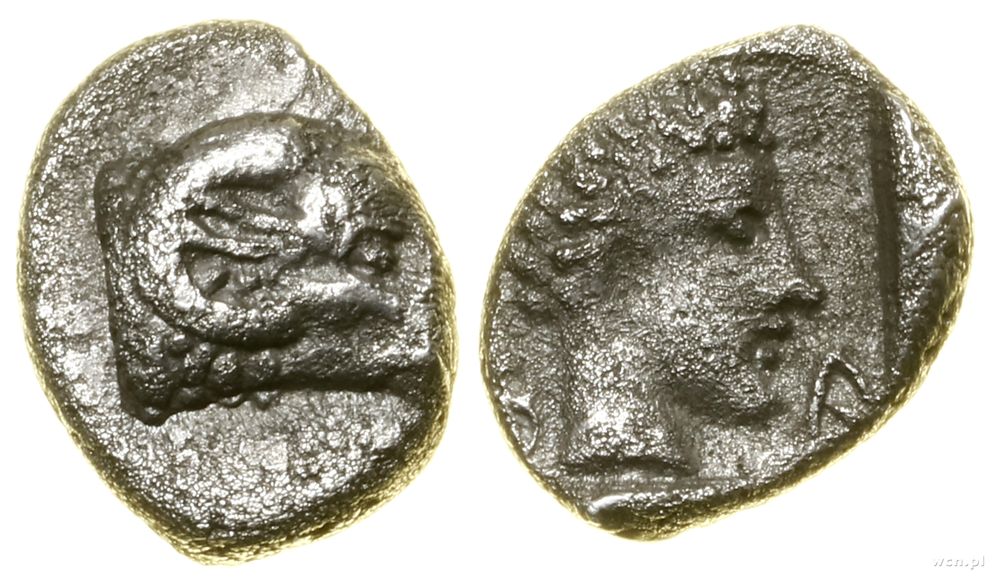 Grecja i posthellenistyczne, hemiobol, (ok. 450–400 pne)