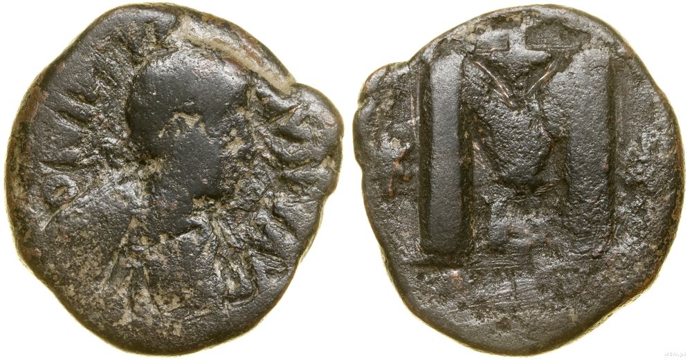 Bizancjum, follis, (527–565)