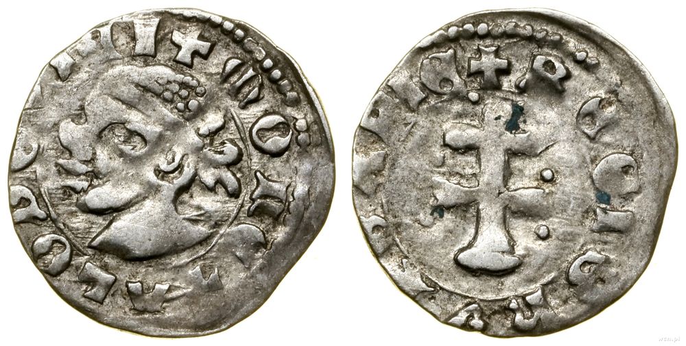 Polska, denar, (ok. 1358–1366)