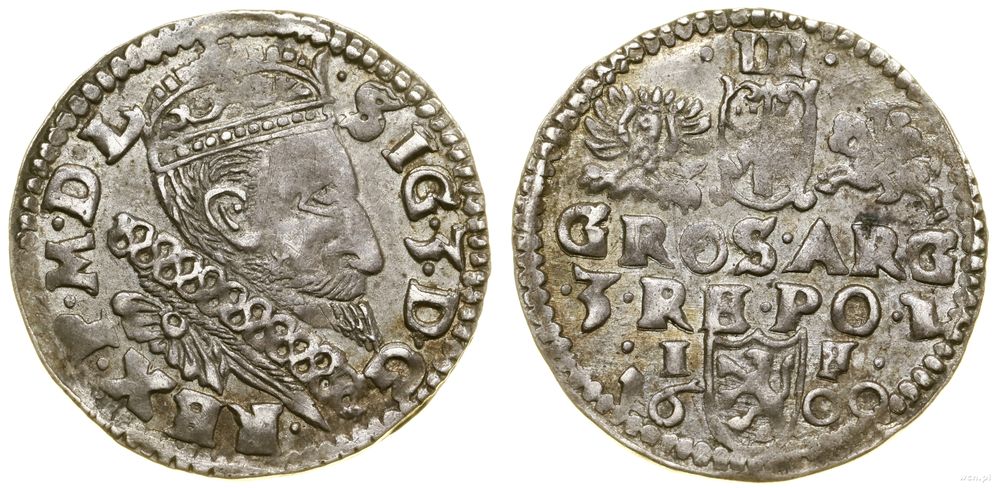 Polska, trojak, 1600
