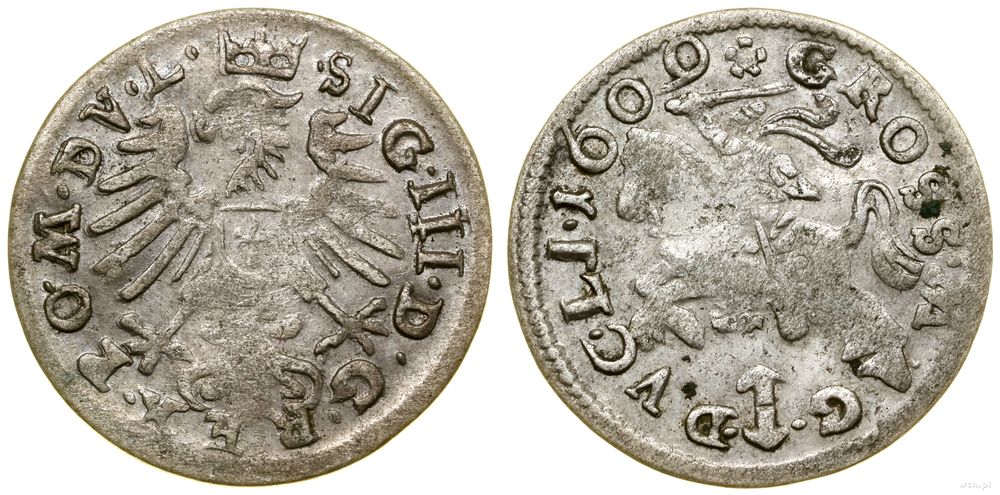 Polska, grosz, 1609