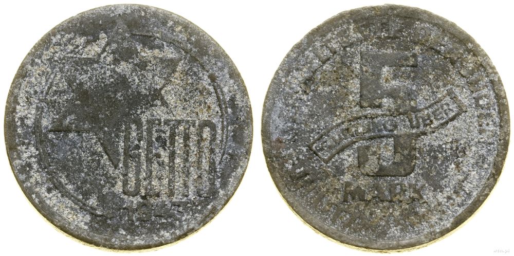 Polska, 5 marek, 1943