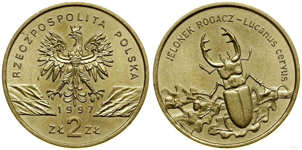 Polska, 2 złote, 1997
