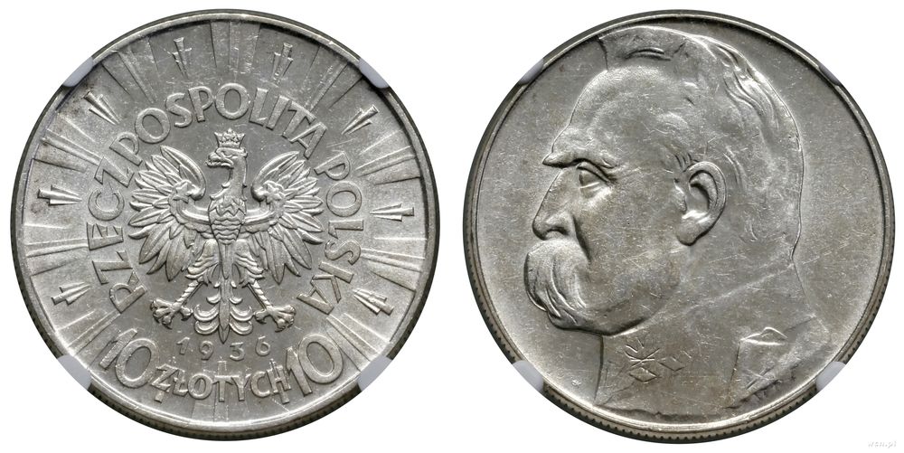 Polska, 10 złotych, 1936