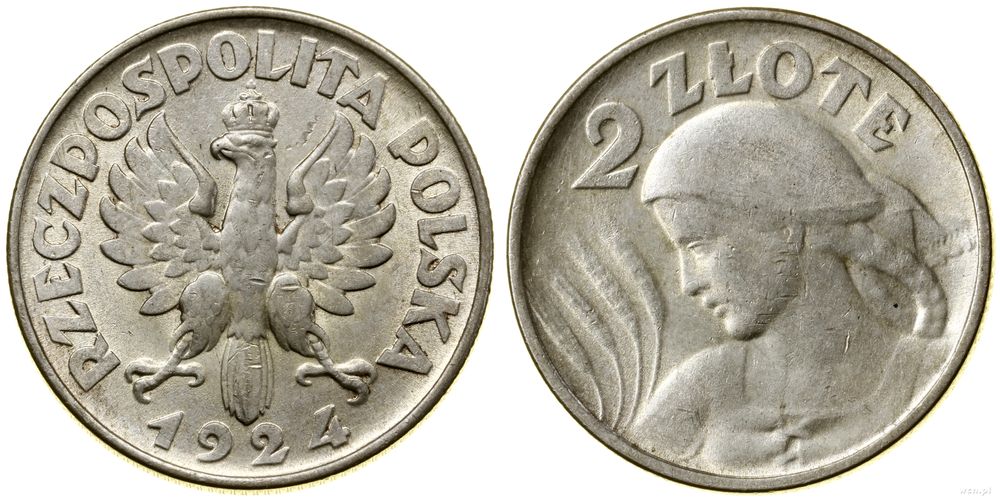 Polska, 2 złote, 1924