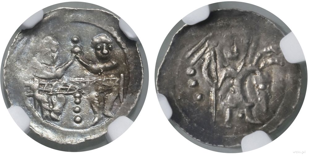 Polska, denar, 1146–1157