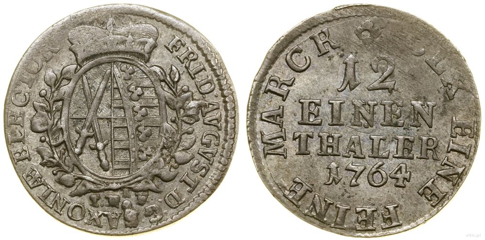 Niemcy, 1/12 talara (dwugrosz), 1764 IFôF
