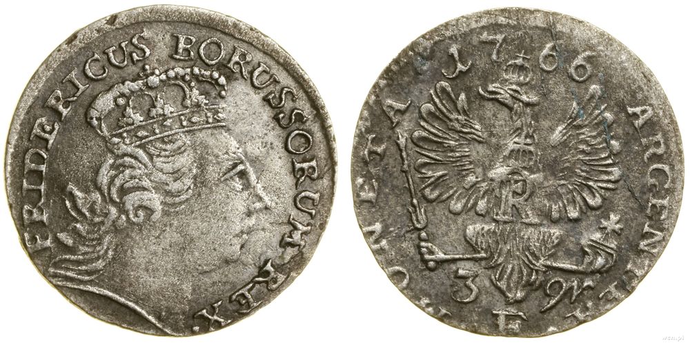 Niemcy, 3 grosze, 1766