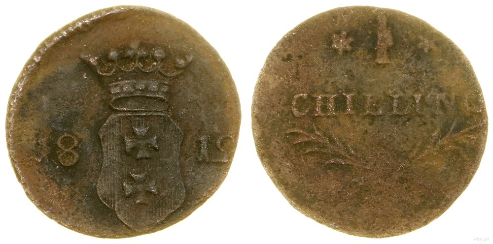 Polska, szeląg, 1812 M