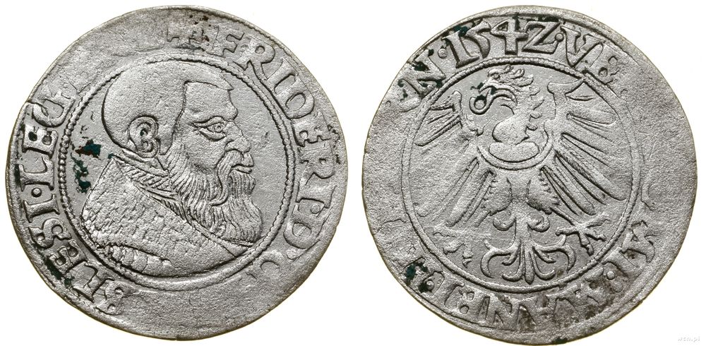 Śląsk, grosz, 1542