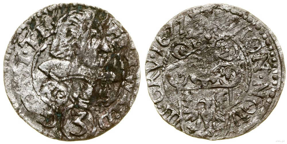 Śląsk, 3 krajcary kiperowe, 1622