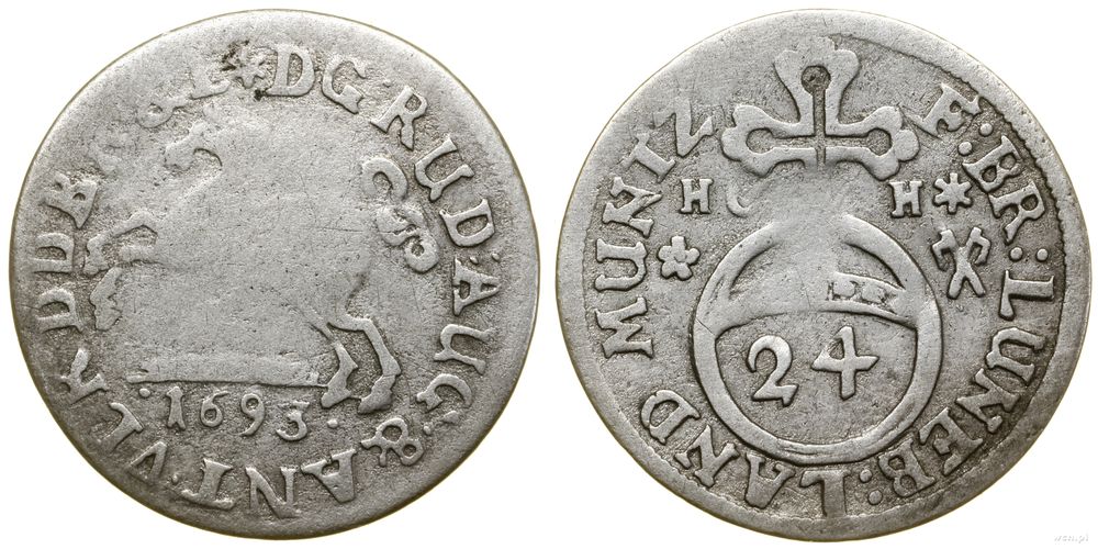 Niemcy, 1/24 talara, 1693 HC-H