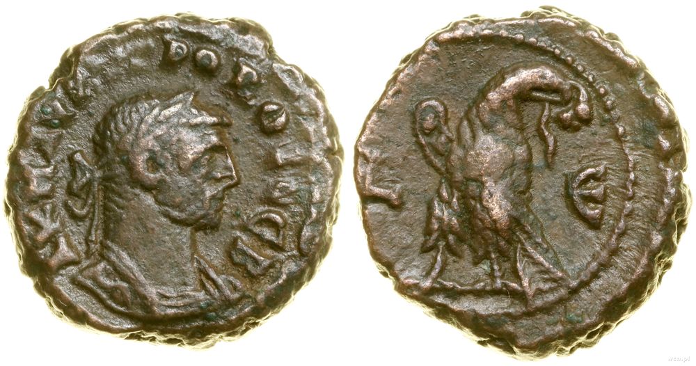 Rzym prowincjonalny, tetradrachma bilonowa, rok 5 (AD 279–280)