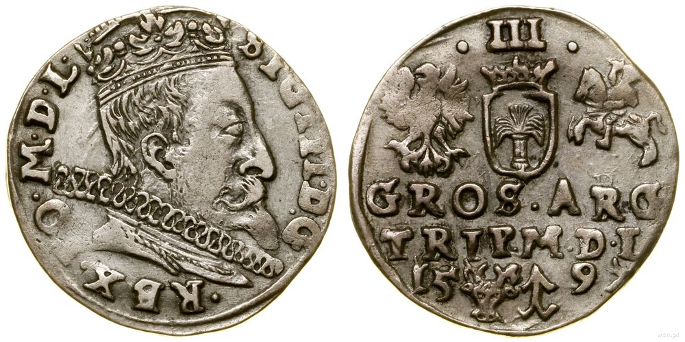 Polska, trojak, 1597
