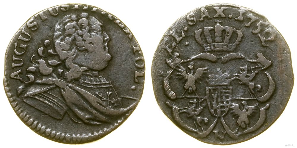 Polska, szeląg, 1752