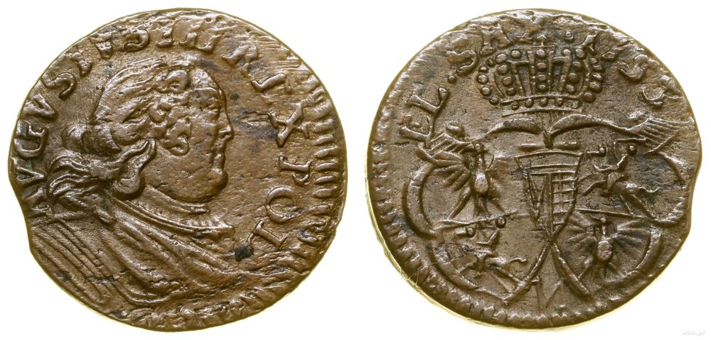 Polska, szeląg, 1753 И