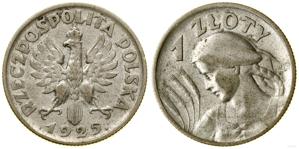 Polska, 1 złoty, 1925
