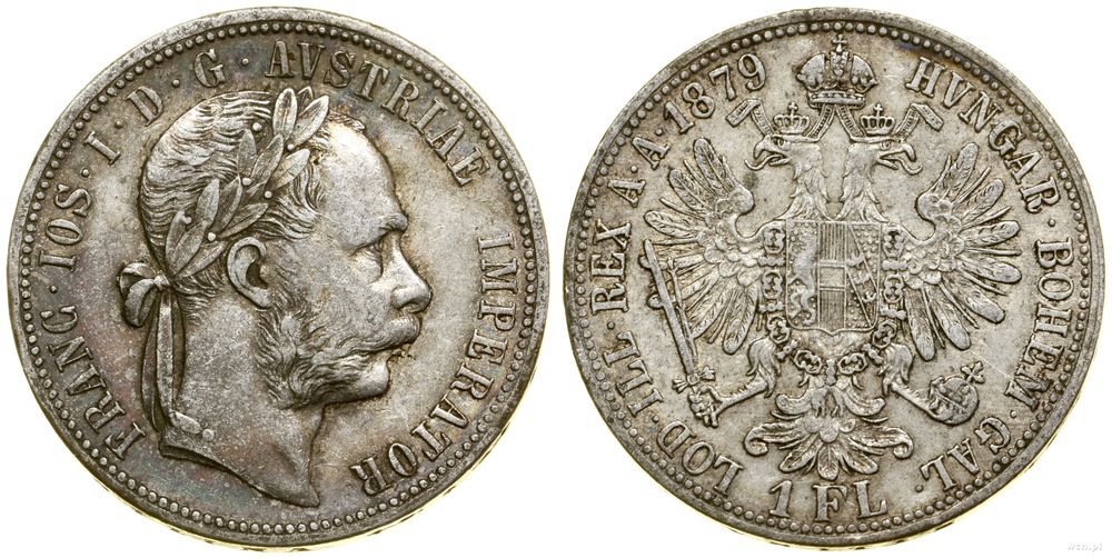 Austria, 1 floren, 1879