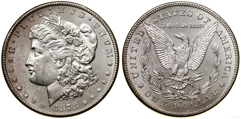 Stany Zjednoczone Ameryki (USA), 1 dolar, 1878 S