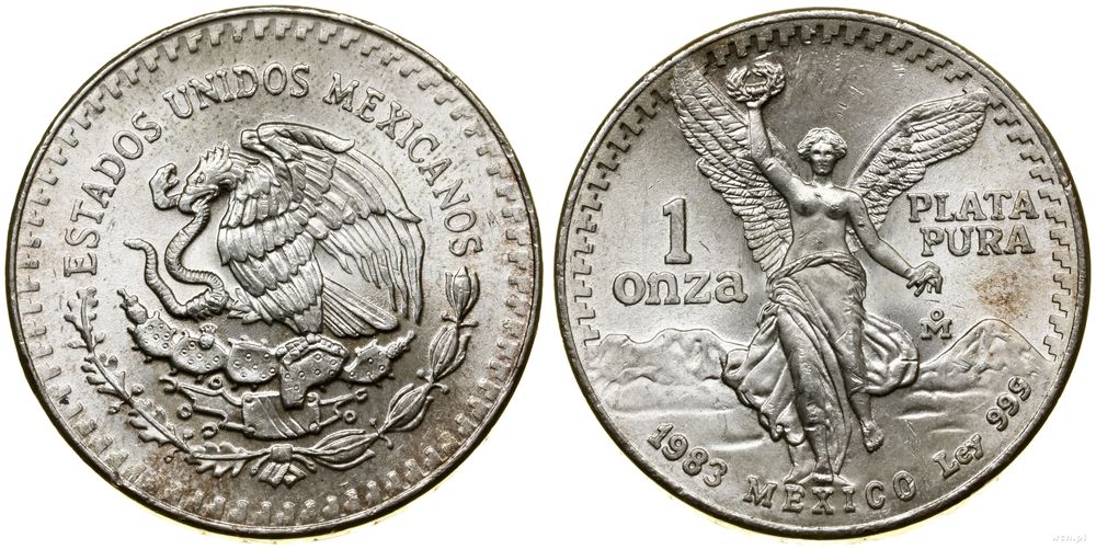Meksyk, 1 onza, 1983