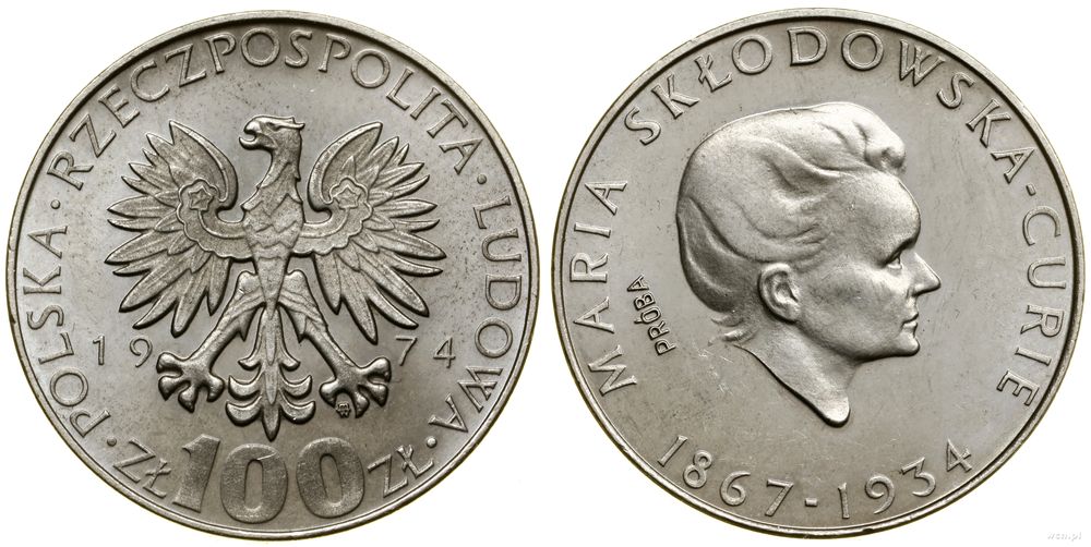 Polska, 100 złotych, 1974