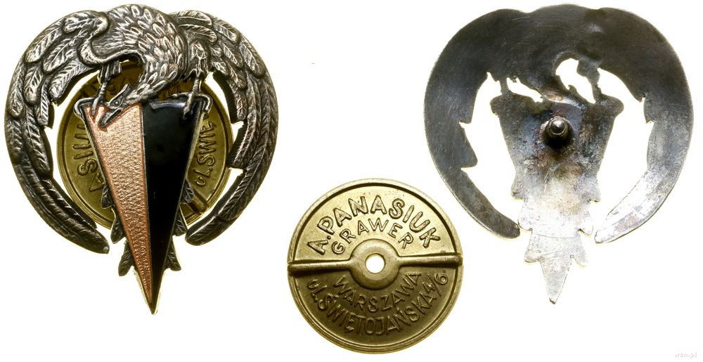 Polska, 9. Batalion Pancerny – KOPIA odznaka pamiątkowa